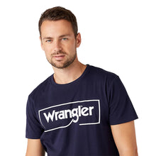 Wrangler Tee | Frame Logo Navy